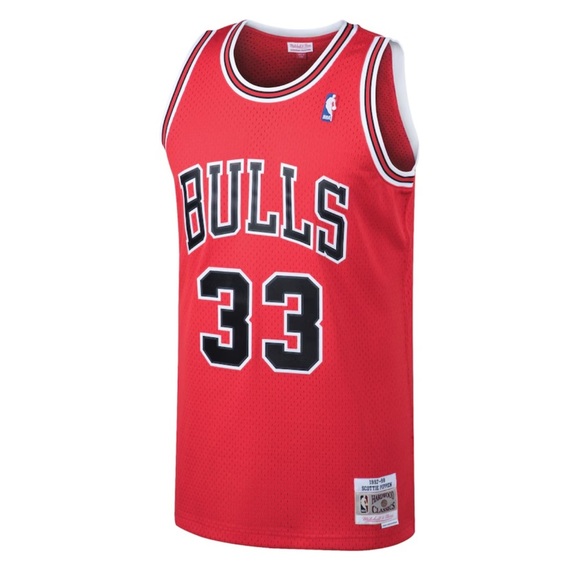 Chicago Bulls Scottie Pippen 1997 Hardwood Classics Raod Swingman Jersey - - Picture 1 of 8